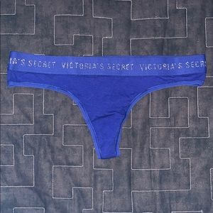 Victoria’s Secret Blue Thong